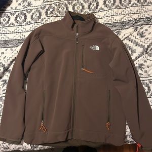 North Face Brown Shell jacket